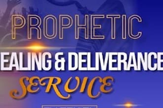 pray for you to provide powerful prophetic healing and deliverance