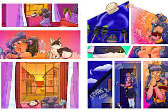 draw comic book character illustration manga comic book artist graphic novel art