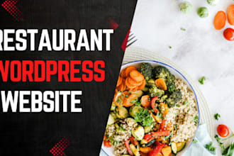 design a modern, fast and mobile friendly restaurant website