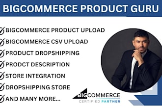 bigcommerce CSV bulk product upload descriptio bigcommerce product dropshipping