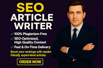 do SEO article writing for better visibility