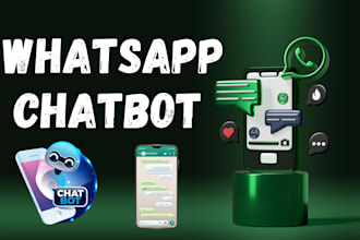develop, build whatsapp ai chatbot integrate chatbot into whatsapp and telegram