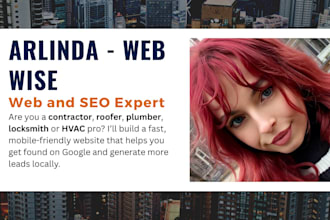 high converting website for contractors, roofers, plumbers, hvac and add gmb SEO