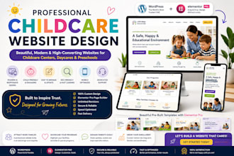do childcare, daycare, kindergarten, preschool website