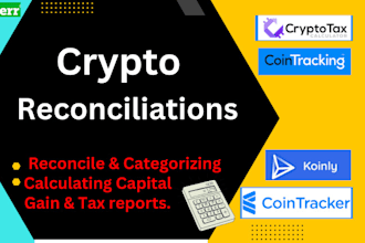 do crypto reconciliation in koinly, cointracking