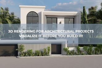 create visualization 3d architecture exterior rendering