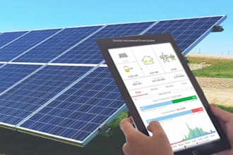 develop solar management app, home energy app, power management app and website