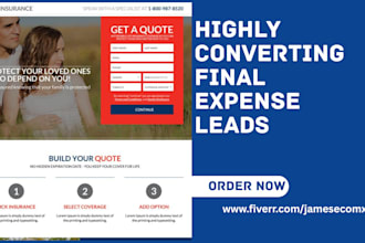 final expense leads burial insurance leads funeral insurance leads senior leads