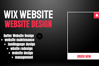 do gutter cleaning, window cleaning, cleaning service website, landing page