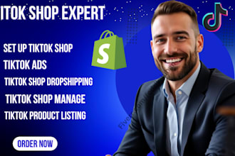 setup tiktok shop tiktok manager and tiktok shop marketing tiktok dropshipping