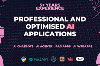 build custom ai chatbots voice agents and rag apps using python