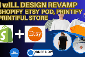 do shopify etsy print on demand using printify printiful pod