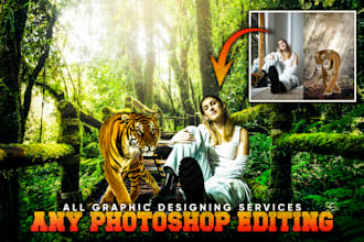 do any realistic photoshop job, photo manipulation and bulk image editing