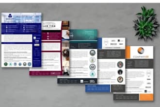 design a professional and creative capability statement