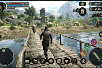 develop rts game, crypto game, sandbox game, sandbox farm racing game