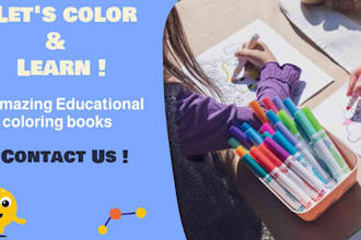 provide you with engaging educational coloring books for kids