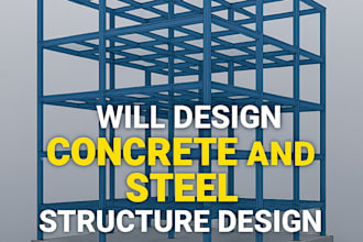 design concrete steel structure design