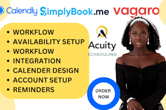 booking page on calendly acuity scheduling square site simplybook me vagaro