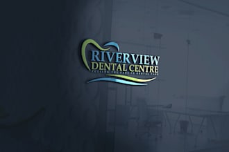 make super eye catchy dental logo design