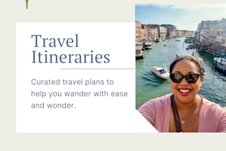 craft the perfect travel itinerary for a stress free trip