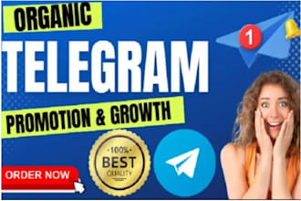 promote or boost telegram group channel to real and active telegram subscribers