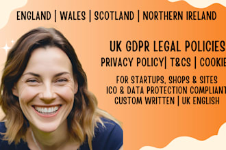 write gdpr compliant privacy policy, terms and conditions for business website