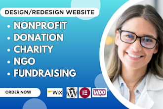 nonprofit website, charity website, 501c3 website, donation website, ngo website
