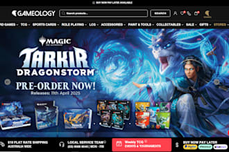 design a high converting pokemon shopify store for dropshipping or merch