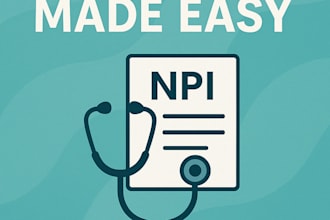 complete npi registration for healthcare providers