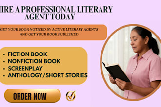 find top active literary agents, write book proposals, query letter for publish