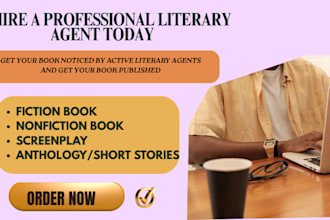 find top active literary agents and write appealing query letter to get publish