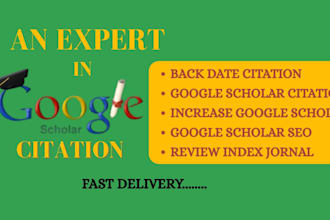 increase google scholar citations and boost your academic profile