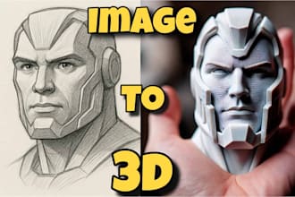convert your image to 3d model