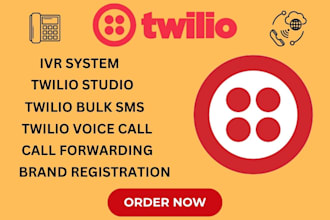 setup twilio ringcentral ghl sms ivr voip calling ai voice call ai chatbot