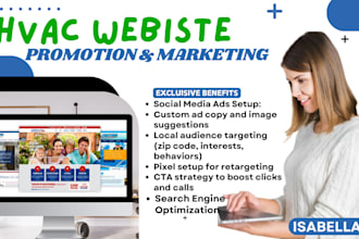promote your hvac website and boost local leads through SEO and marketing