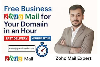 create a free business zoho mail for your domain in an hour