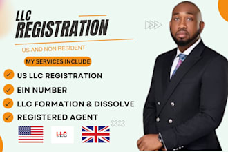 do US llc registration and ein for US and non US resident, boi report
