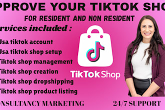 setup tiktok shop USA tiktok shop tik tok shop setup tiktok shop for non USA