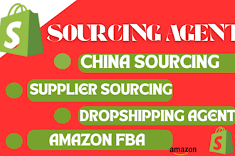 be your expert sourcing agent and supplier negotiator agent in china