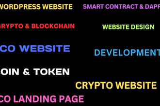 create ico selling cryptocurrency, ico launching website, white paper, wordpress