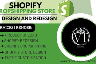 unleash the potential of your shopify store wit dropshipping design and redesign