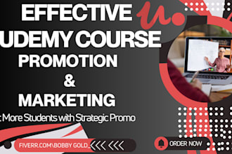 do effective udemy course campaign online course promotion to boost traffic