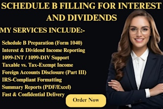 prepare irs interest and dividend income accurately