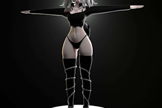 do vrchat avatars, VR character, 3d model, vrc avatar, vrc world, nsfw and sfw