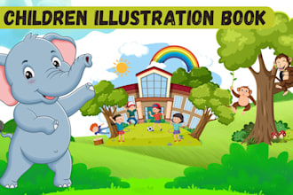 llustrate children story book illustration children story book illustration kids