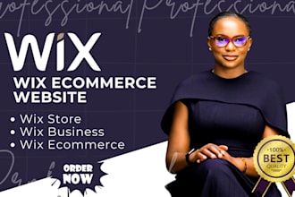 setup wix ecommerce website, design wix online store