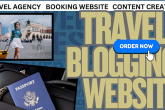 travel blog website write seo blog posts for your website