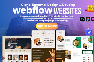 design or develop webflow website, figma to webflow, webflow developer expert