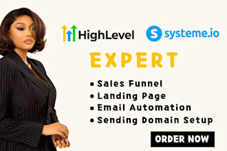systeme io sales funnel systeme io website landing page systeme io funnel ghl