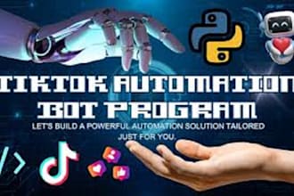 create a custom tiktok shop bot for automation, scraping or API tasks